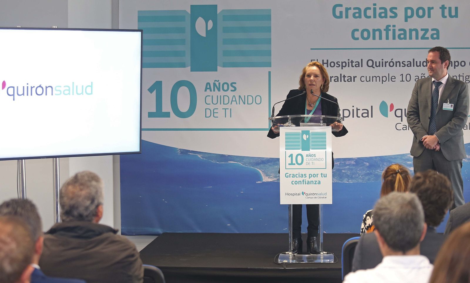 Fotos de la conmemoración del 10º aniversario del Hospital Quirónsalud en Los Barrios