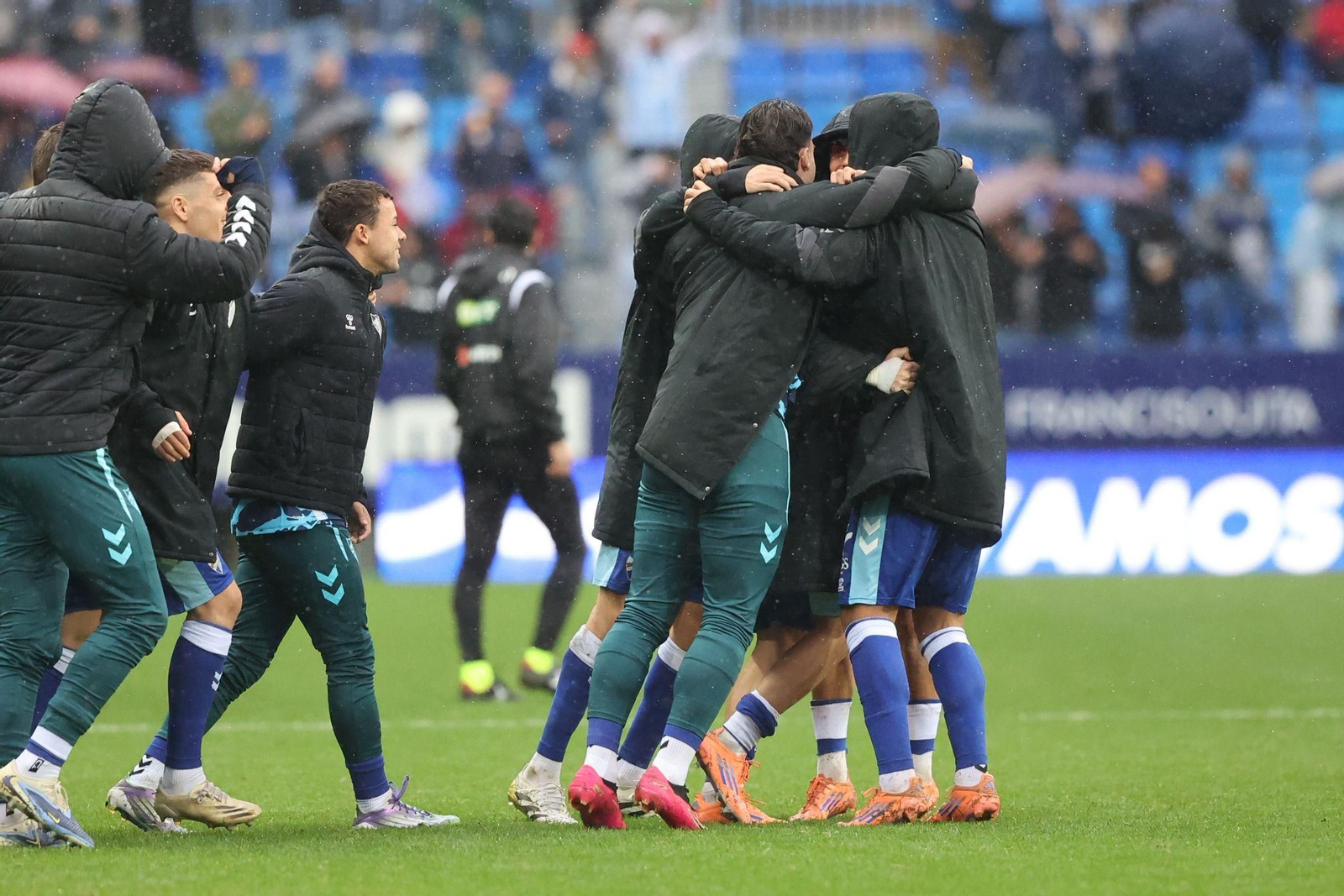 Málaga CF-Almería, en fotos
