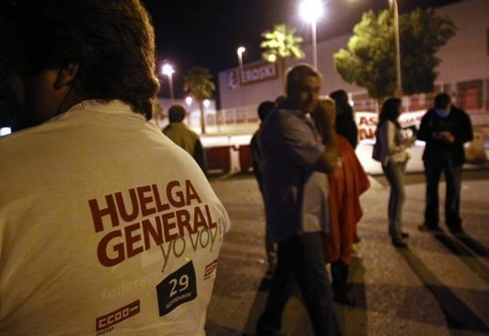 Huelga general en Mercamálaga.

Foto: Migue Fernández