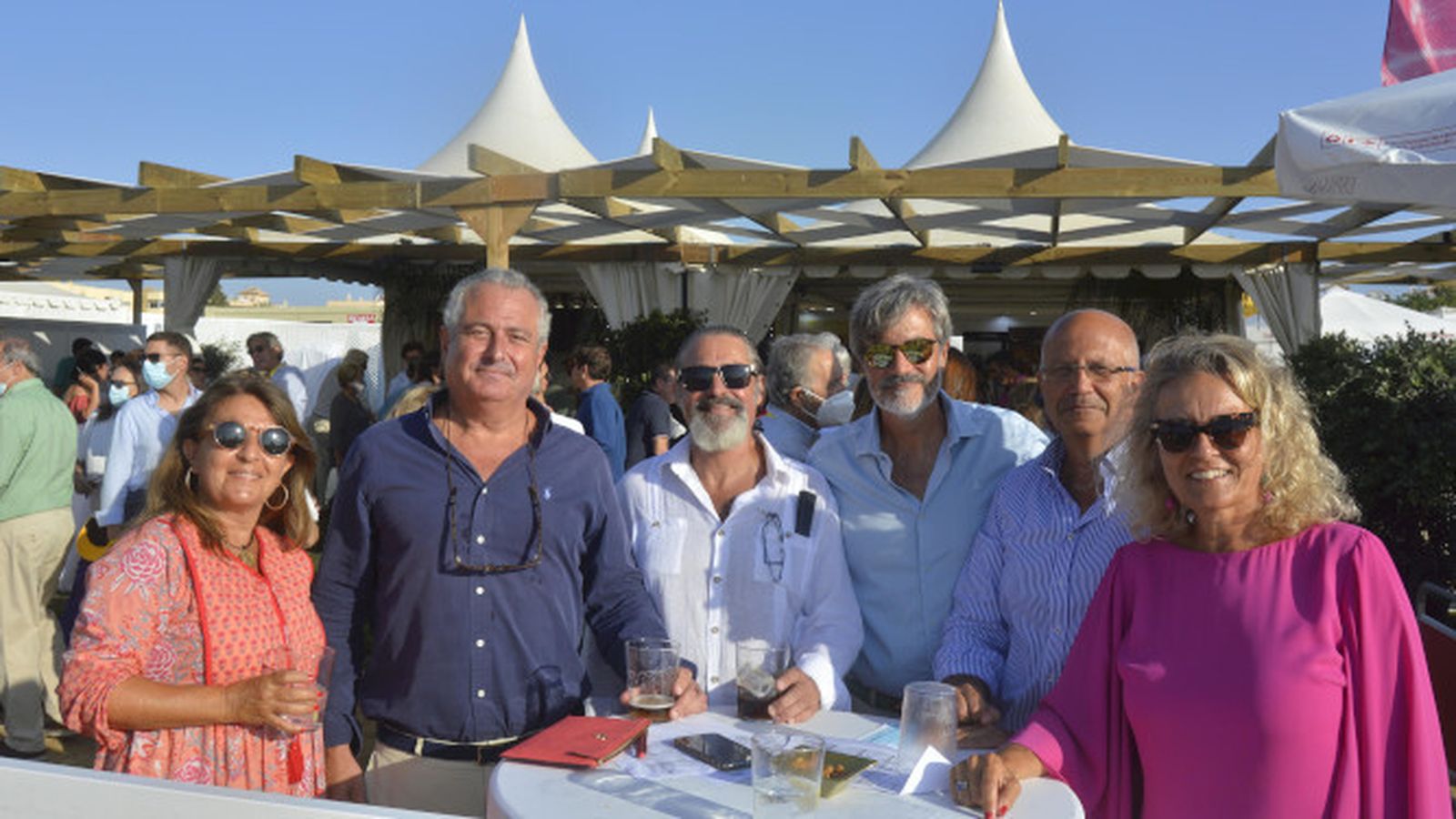 Ángeles Anaya, José María y Álvaro Padilla, Eugenio Santa-Bárbara, Diego Rodríguez y María Jesús Vozmediana.