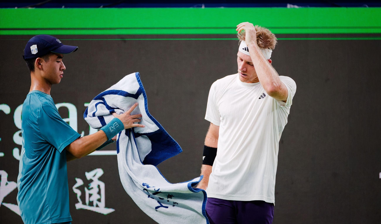 Alejandro Davidovich-Daniil Medvedev, en fotos