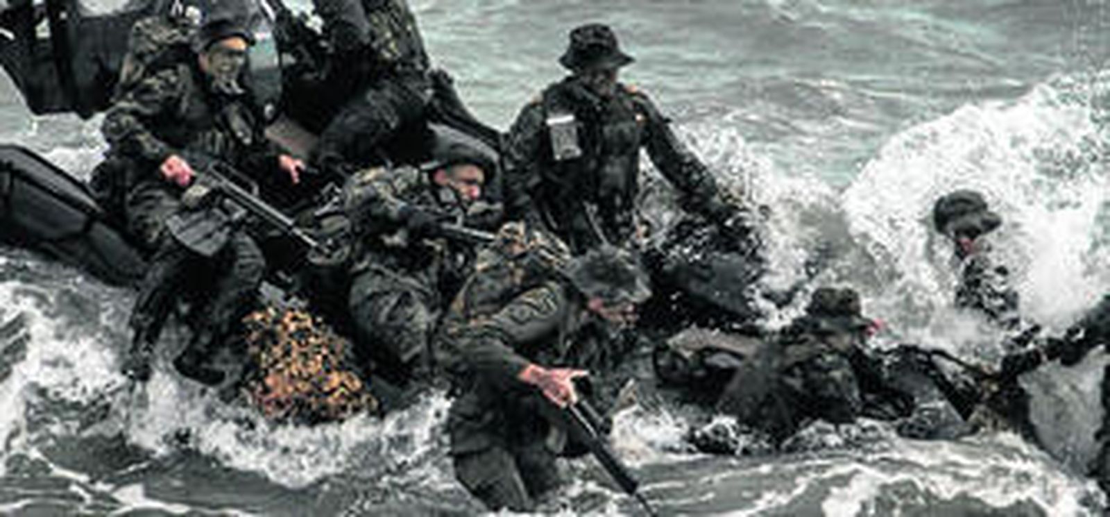 Detalle de la fotografía del brigada Canelo, que ha sido la más votada por quienes han visitado la exposición.