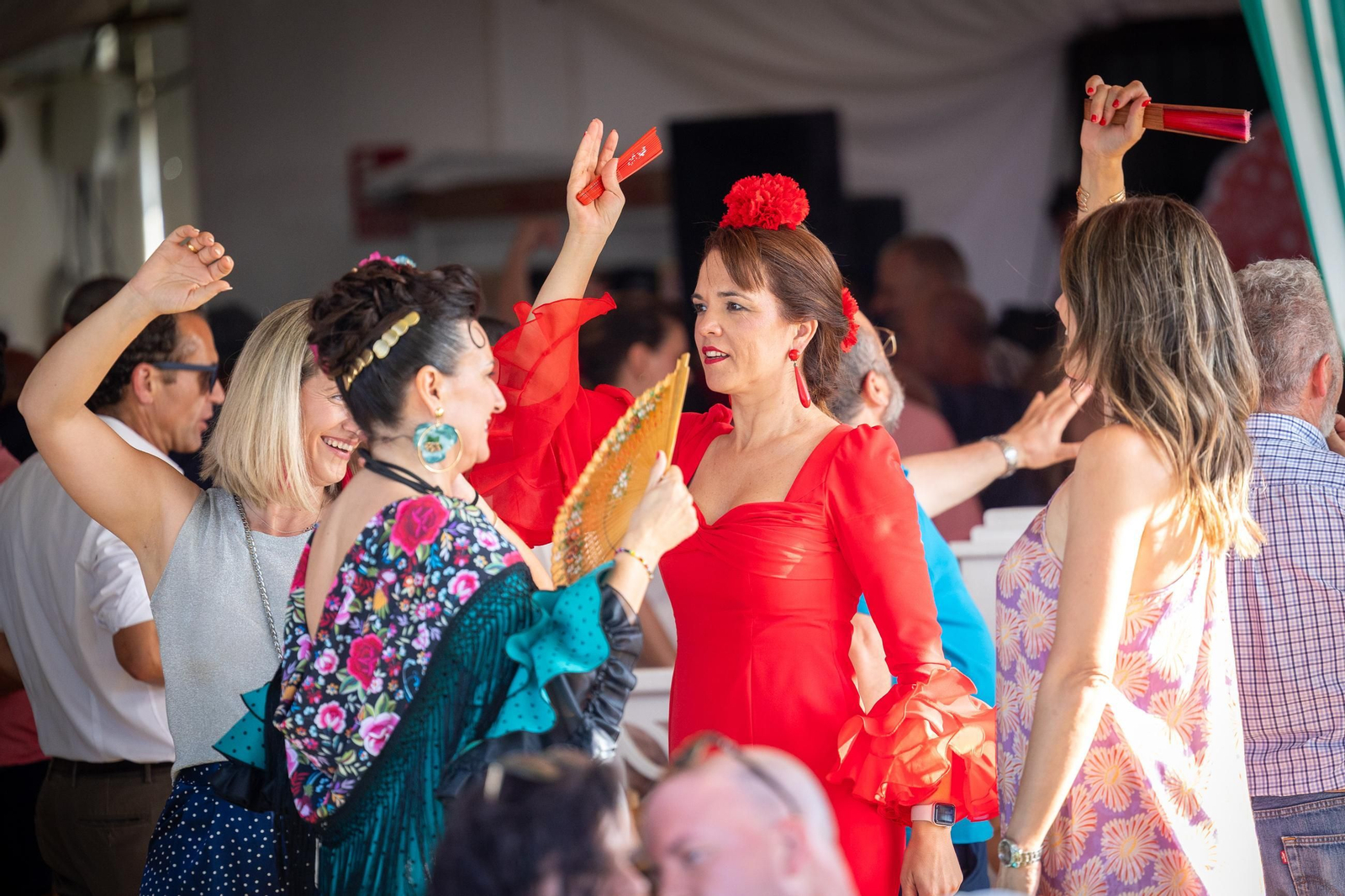 Las imágenes del viernes de Feria en Chiclana 2025