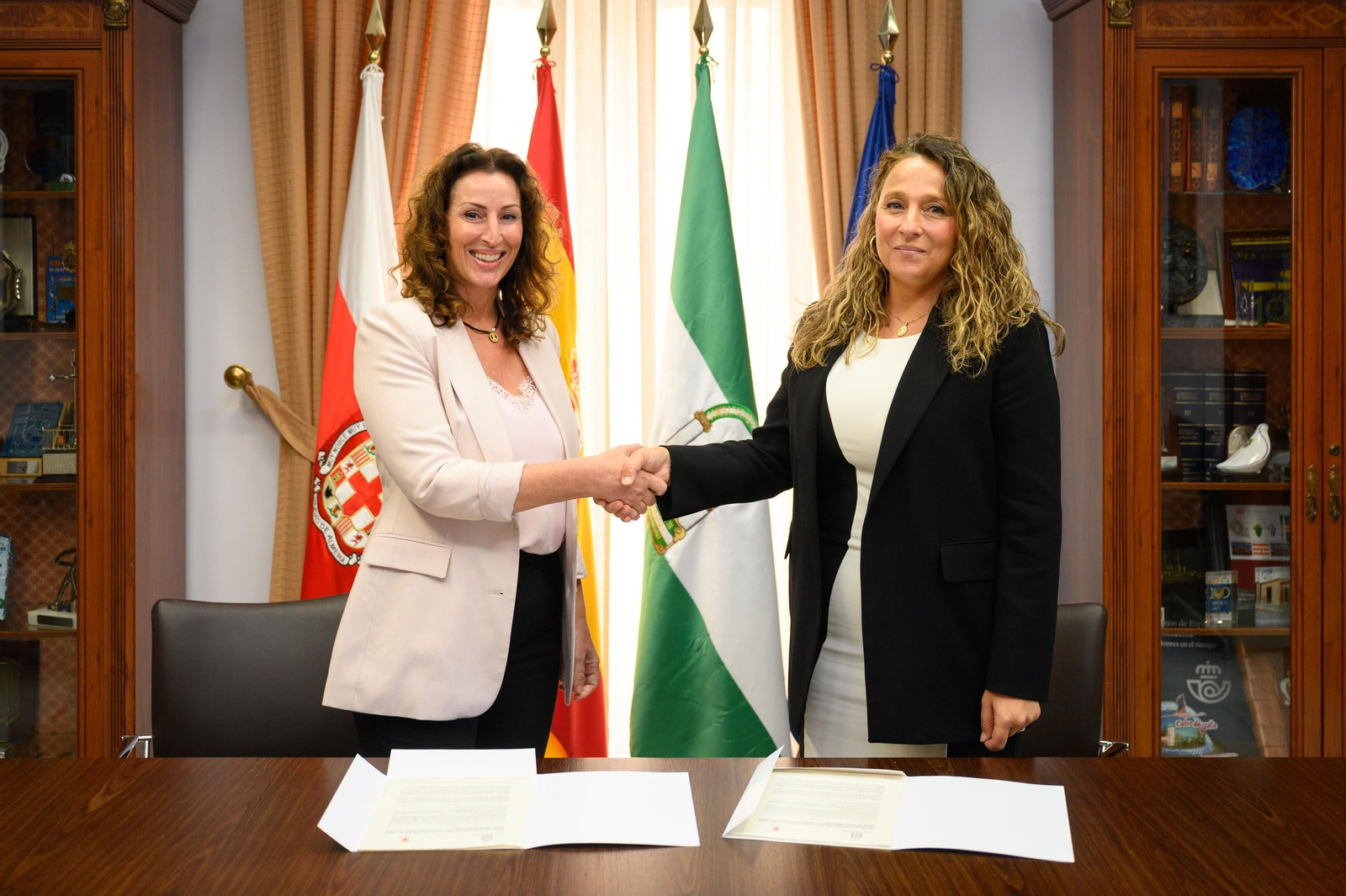 María Vázquez y Rebeca Gómez