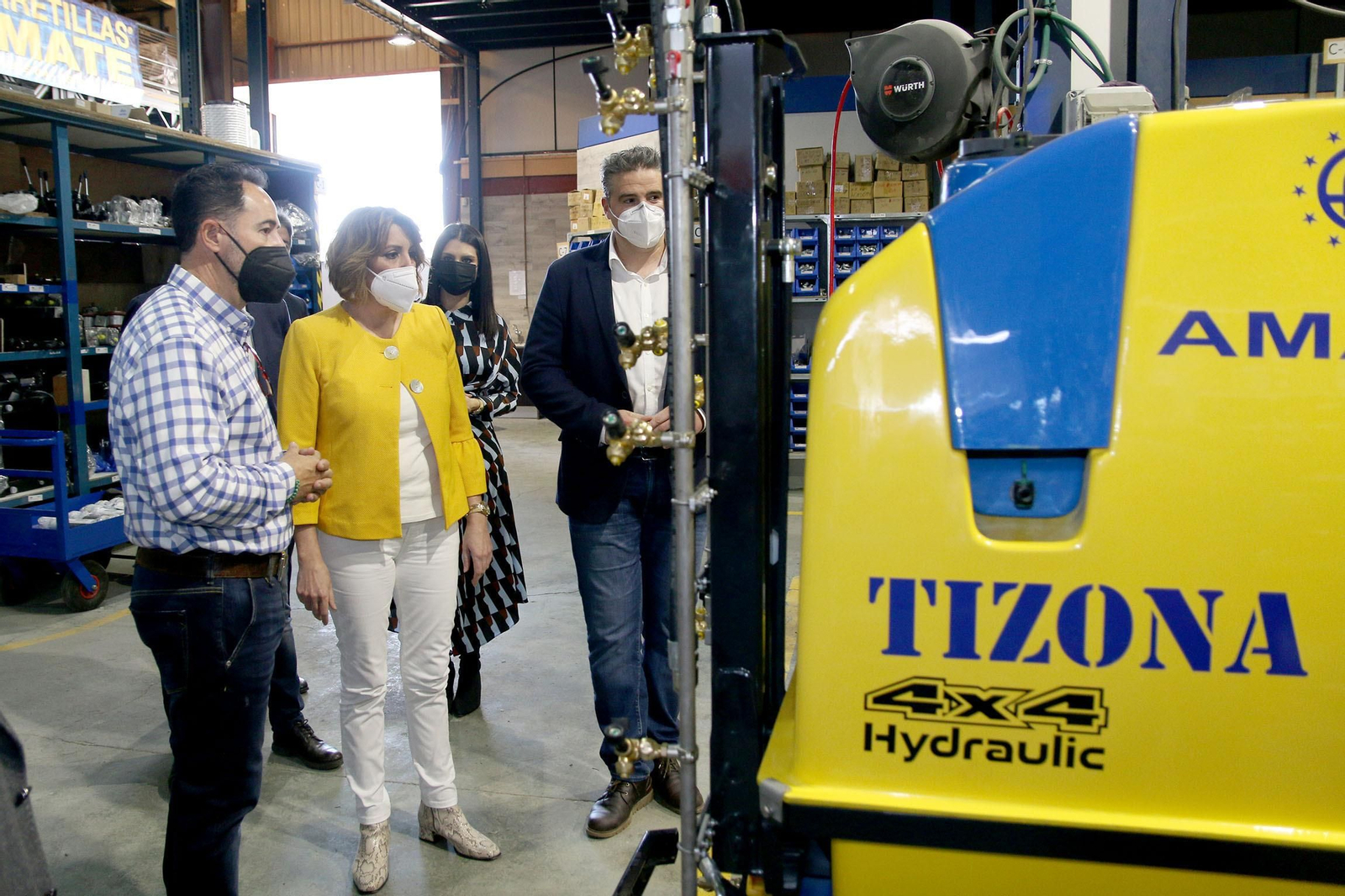 Fotogalería de la visita de Susana Díaz