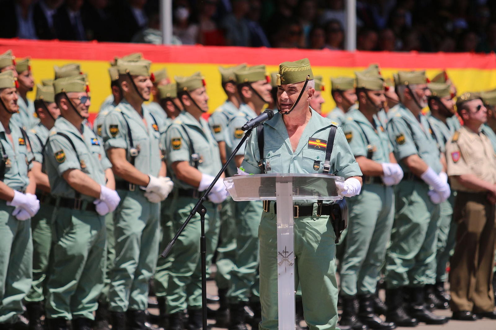 Fotogalería del desfile del Sábado Legionario DIFAS 2022