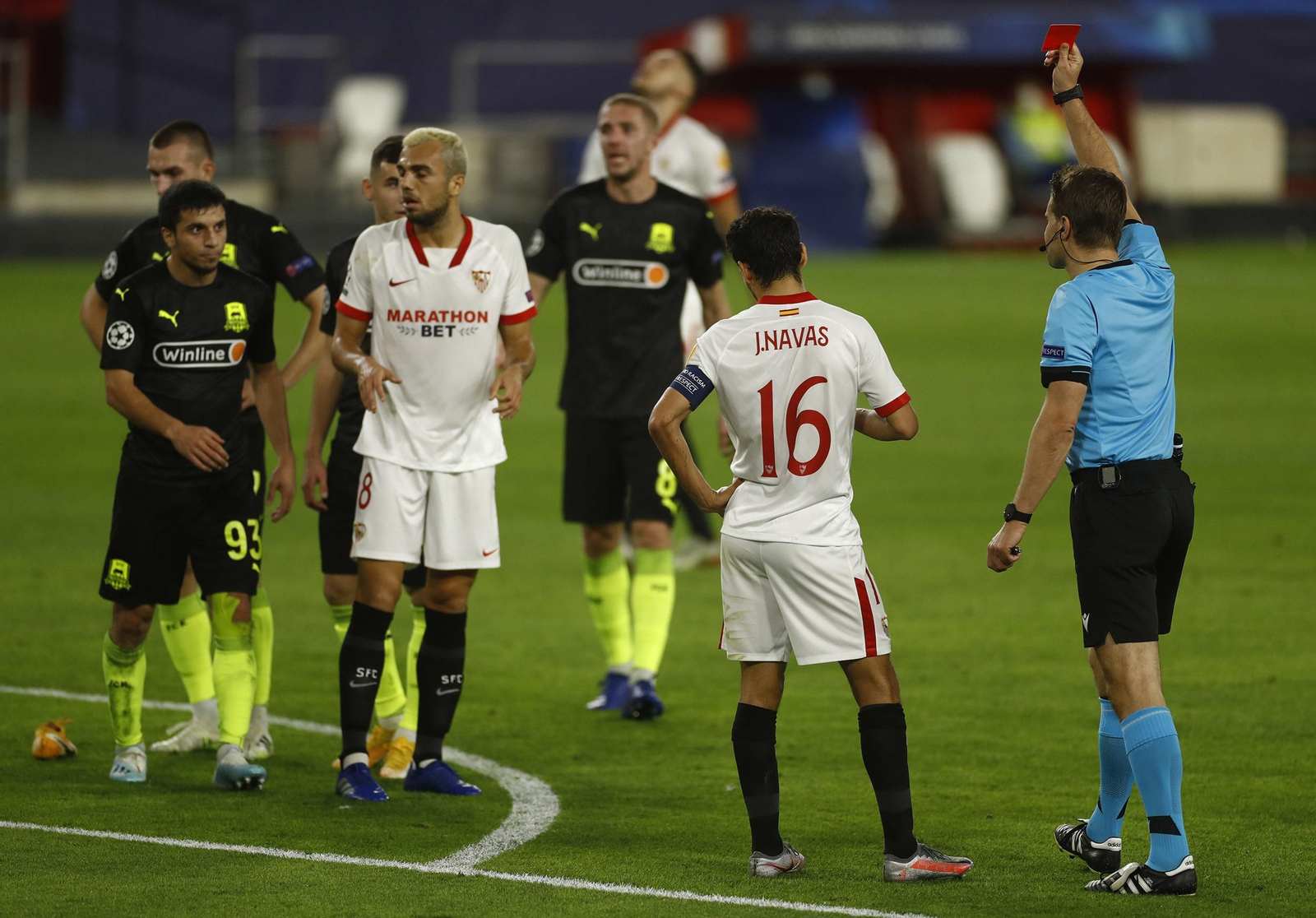 Las imágenes del Sevilla-Krasnodar