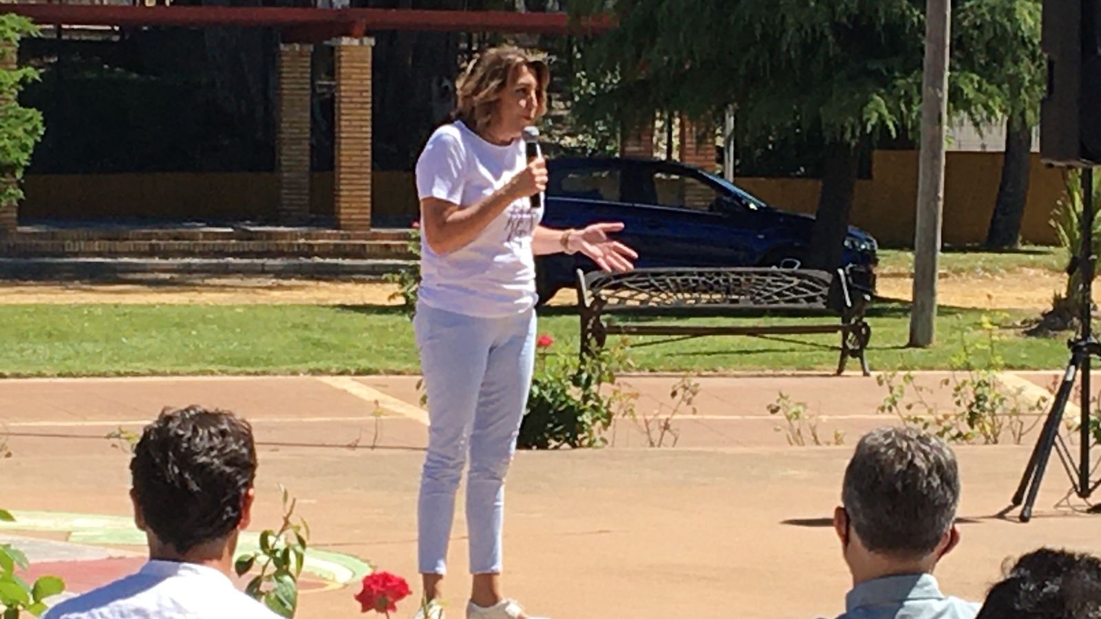 Susana Díaz, durante su intervención.