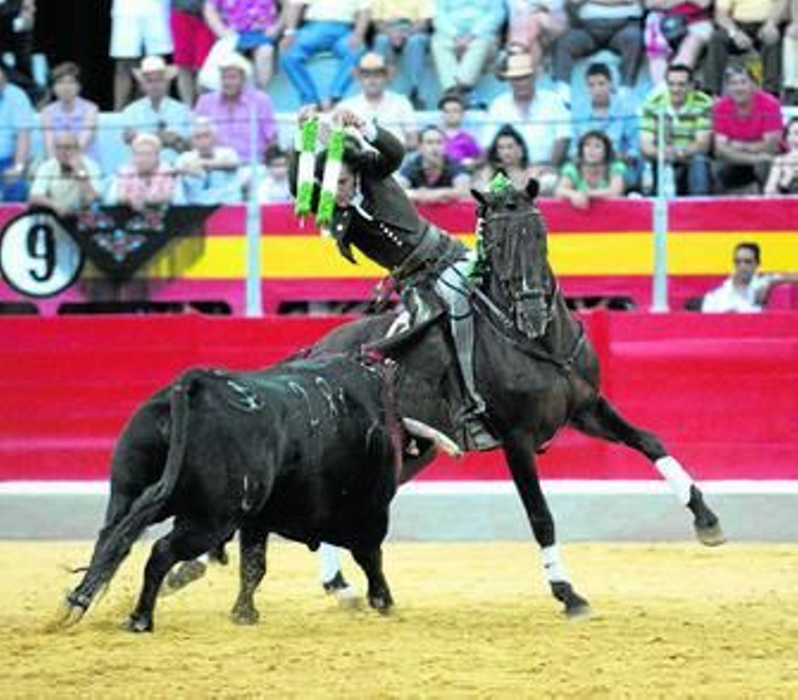 El más favorecido de la tarde fue Diego Ventura, que cortó cuatro orejas.