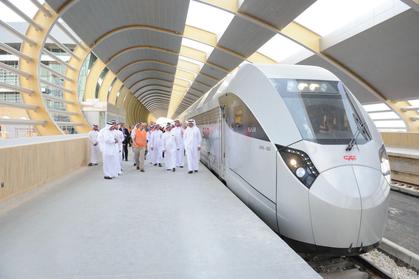 Unidad de CAF para la Saudi Arabia Railways.
