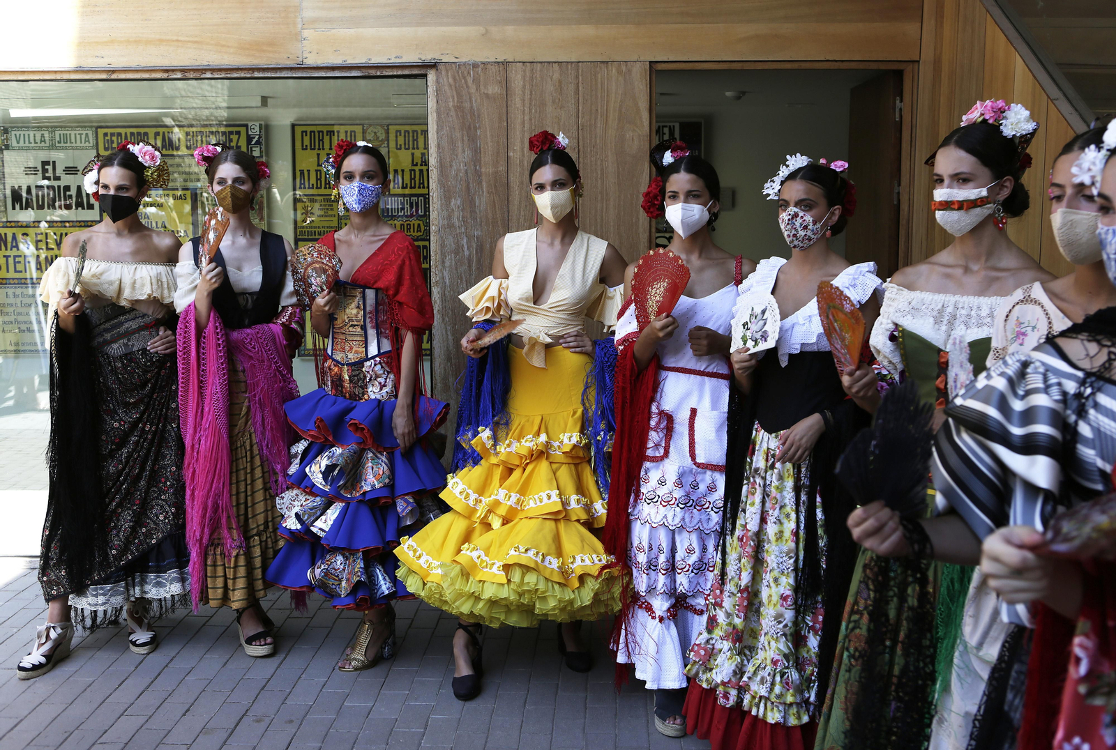 Moda flamenca para la Velá de Santa Ana