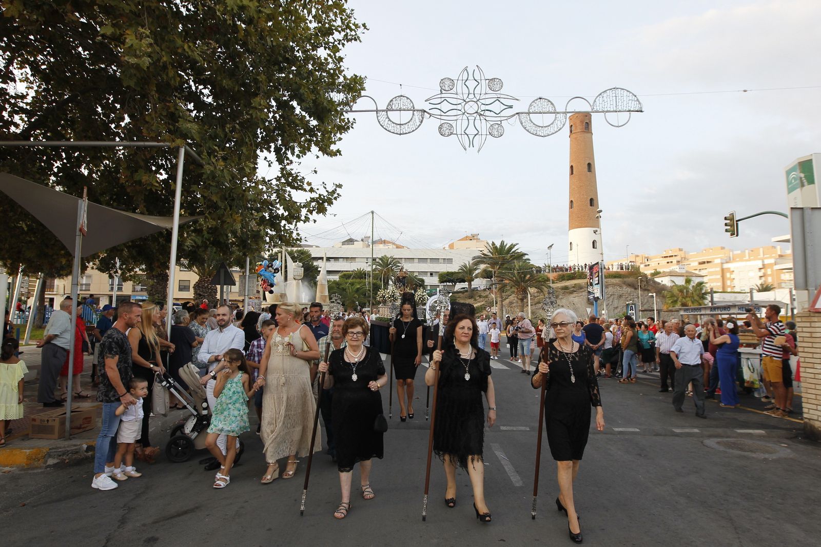 Procesión de la Virgen del Mar en Adra