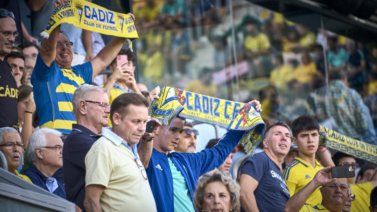 Partido de la victoria del Cádiz CF sobre el Atlético de Madrid