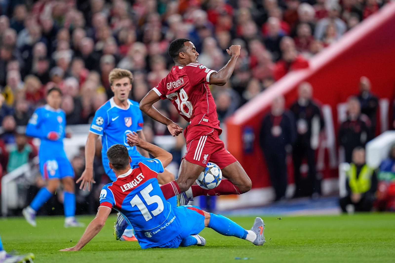 Las fotos del Liverpool - Atlético de Madrid