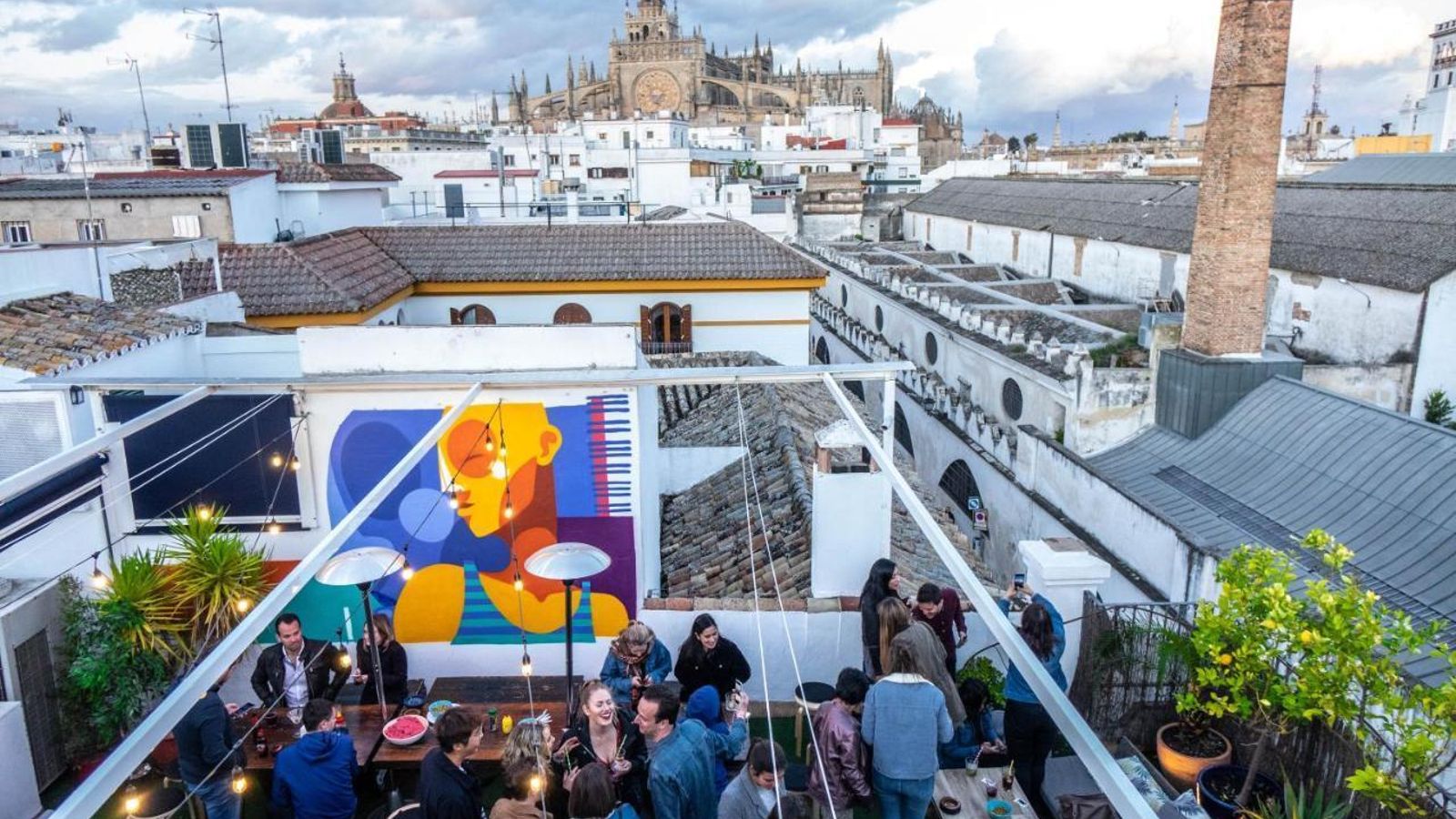 Terraza de La Banda Roosftop hostel