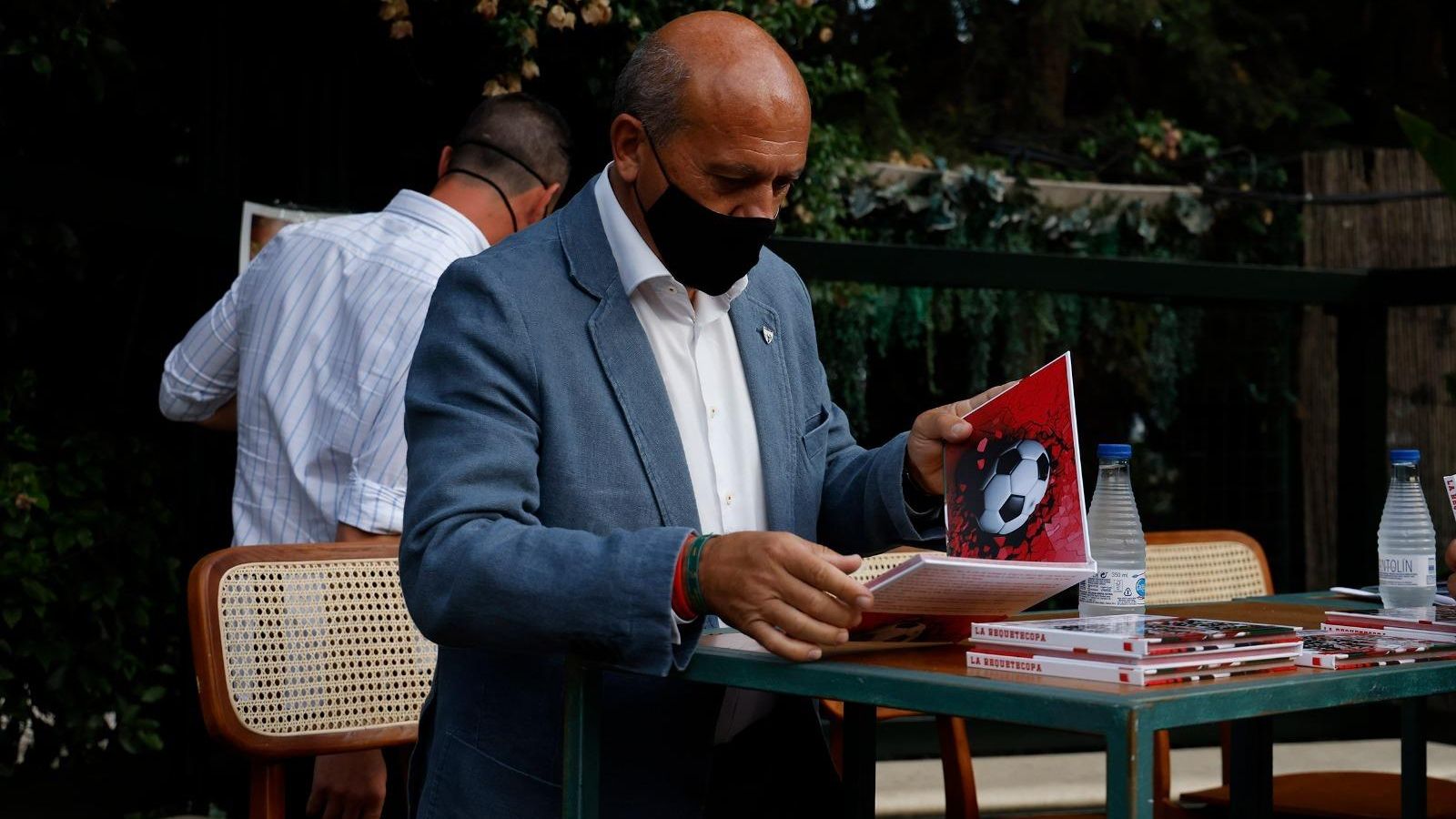 José María del Nido Benavente, en un acto por los 15 años de la primera UEFA del Sevilla.