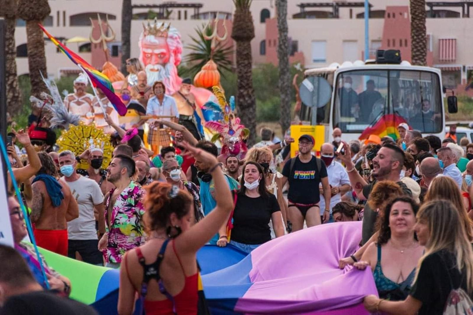 Vuelve a Vera el Desfile del Orgullo LGTBIQ+ en su sexta edición