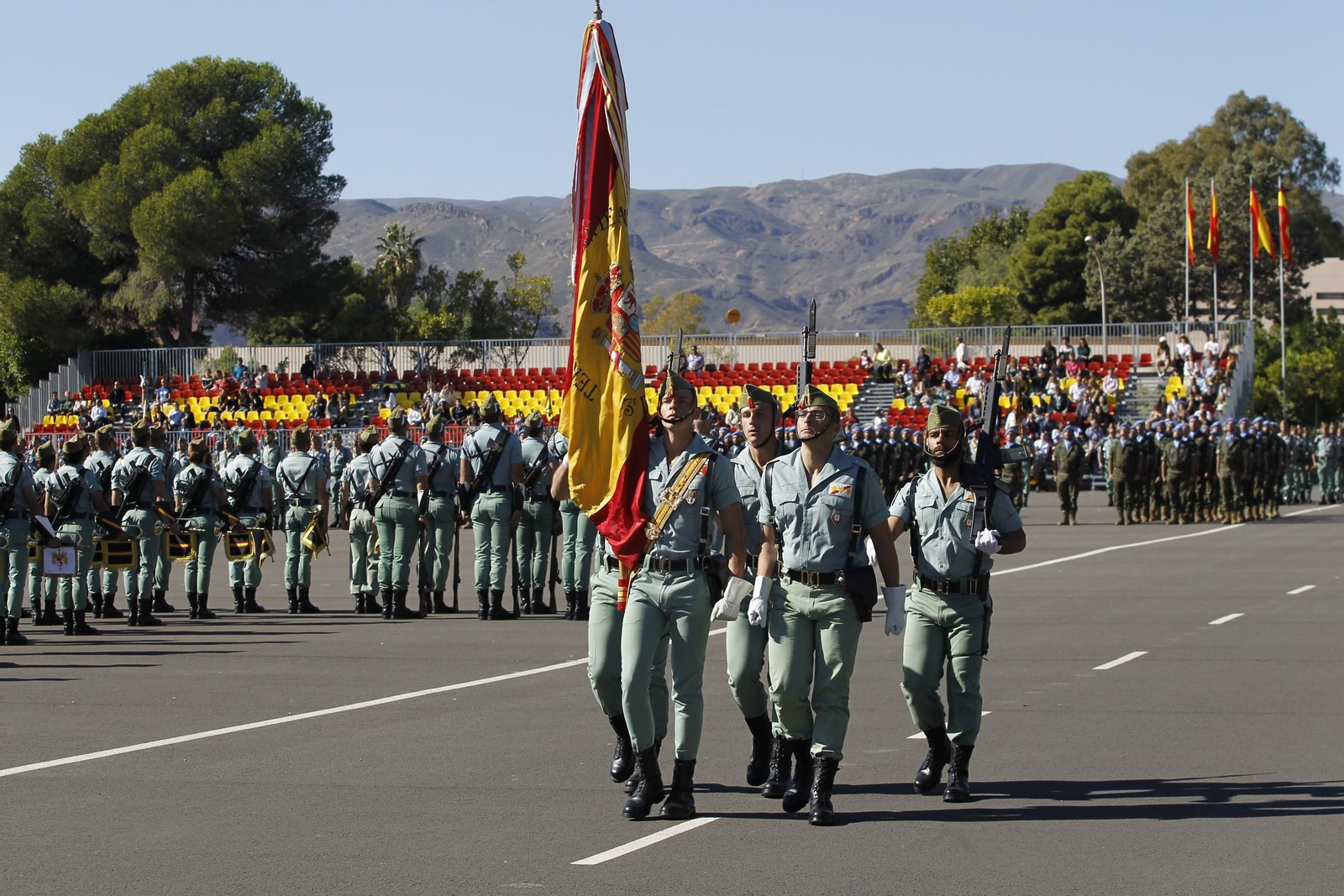 Fotogalería despedida contigente de La Legión con destino Líbano