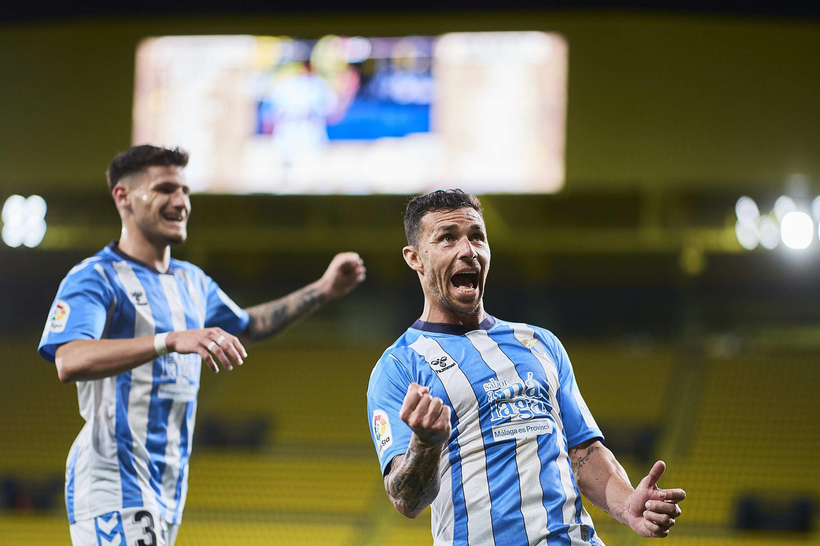 Las fotos de la victoria del Málaga CF ante el Villarreal B
