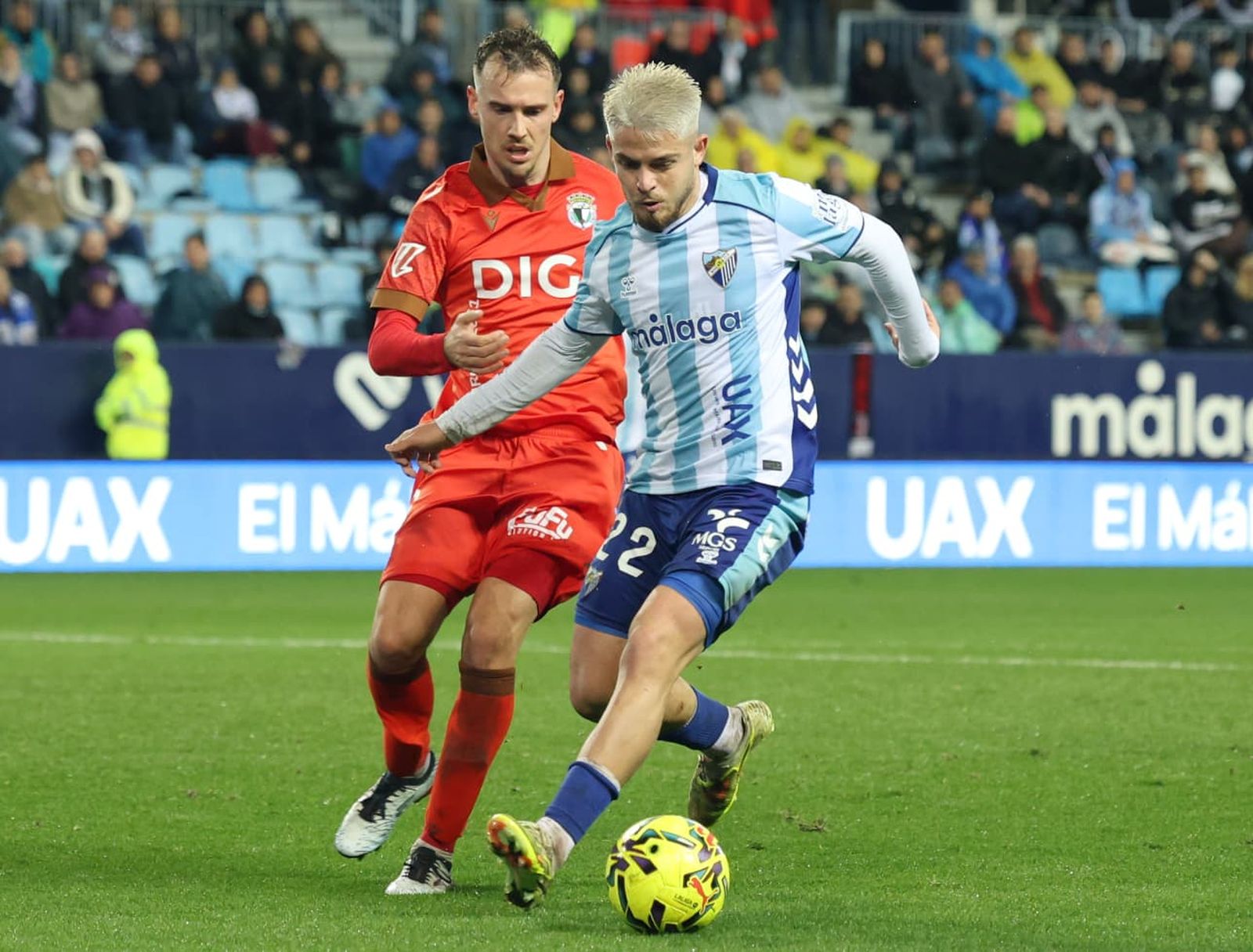 Las fotos del Málaga CF-Burgos