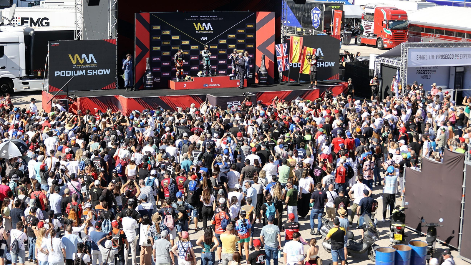 Imágenes del sábado en el Mundial de Superbikes en Jerez