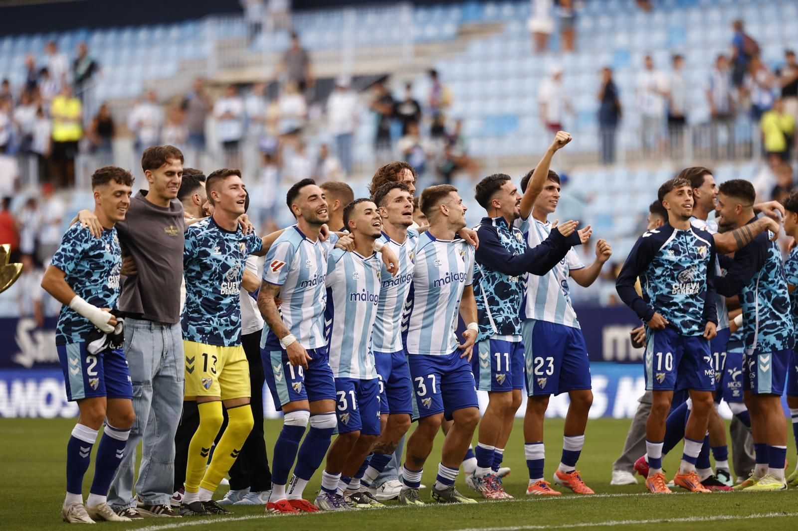 Las fotos del Málaga - Andorra