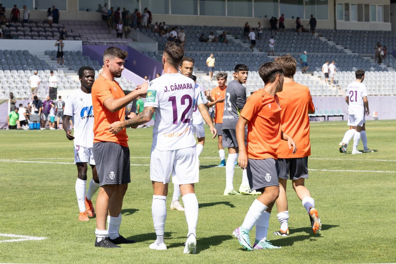 El amistoso entre Real Jaén y su juvenil de Liga Nacional, en imágenes