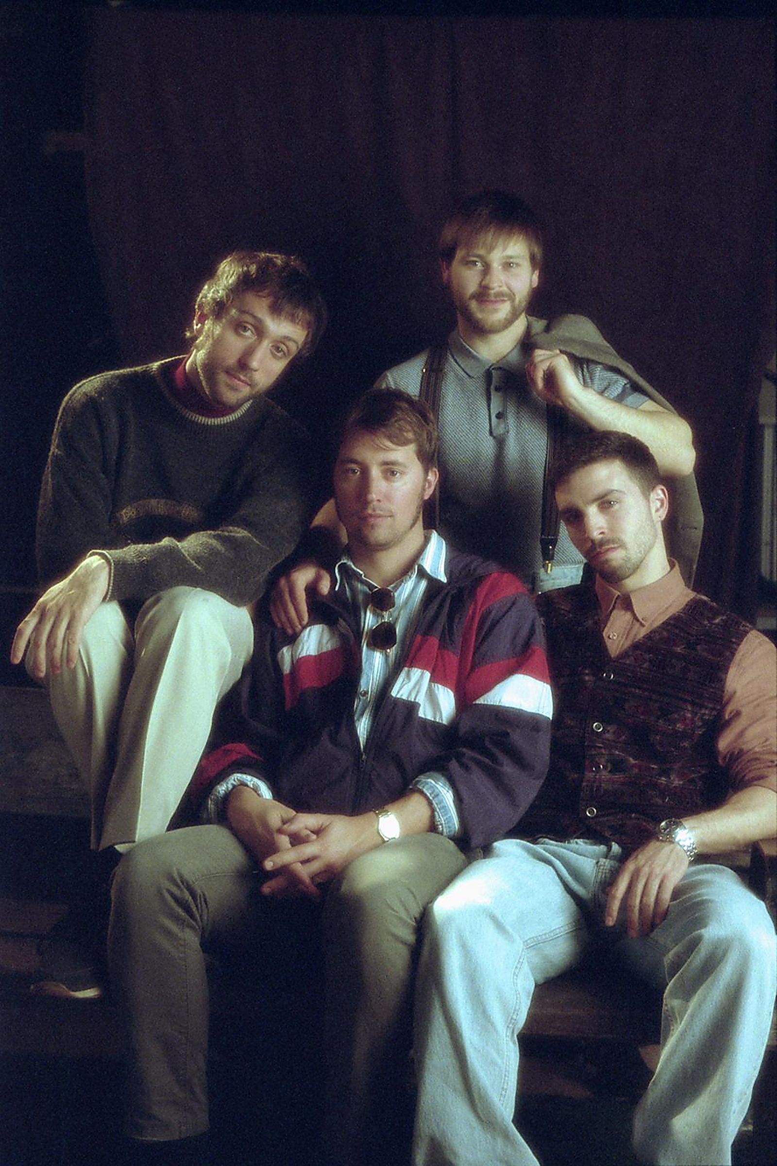 La banda afincada en Madrid, en otra fotografía promocional.