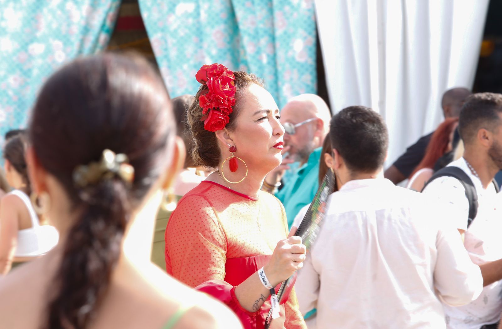 Ambiente en el miércoles festivo de la Feria Real de Algeciras