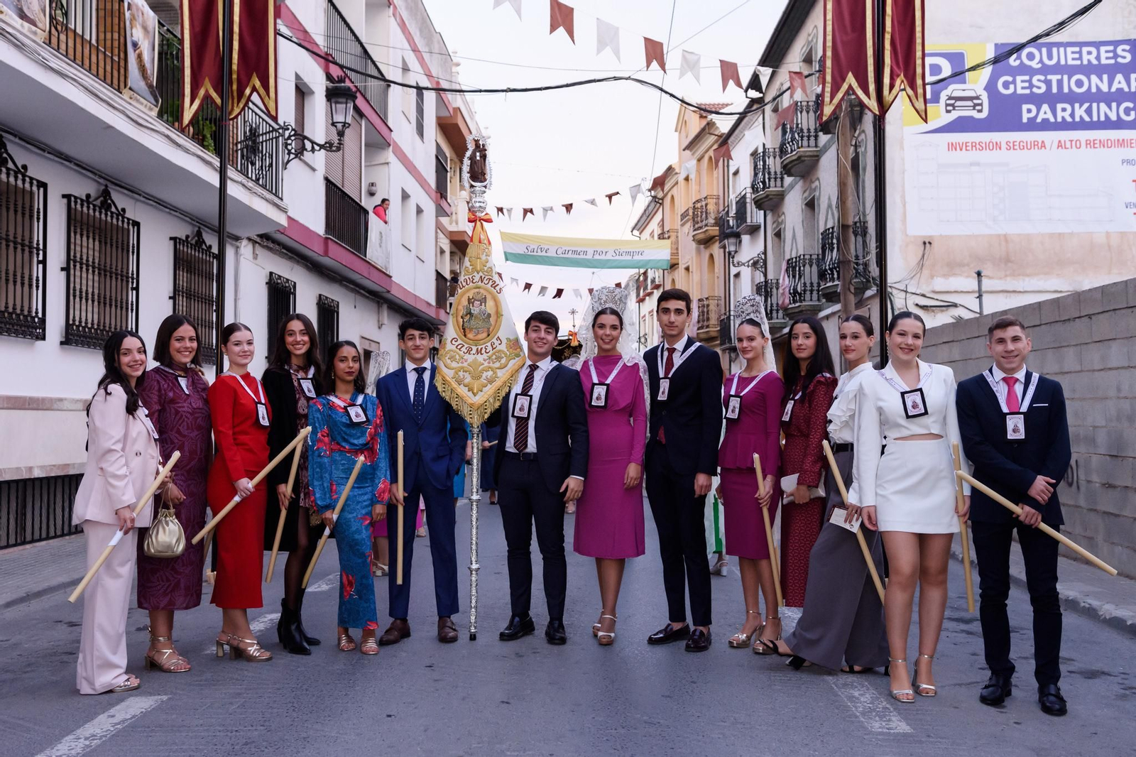 Las mejores imágenes de la procesión de clausura del Año Jubilar de la Virgen del Carmen en Rute