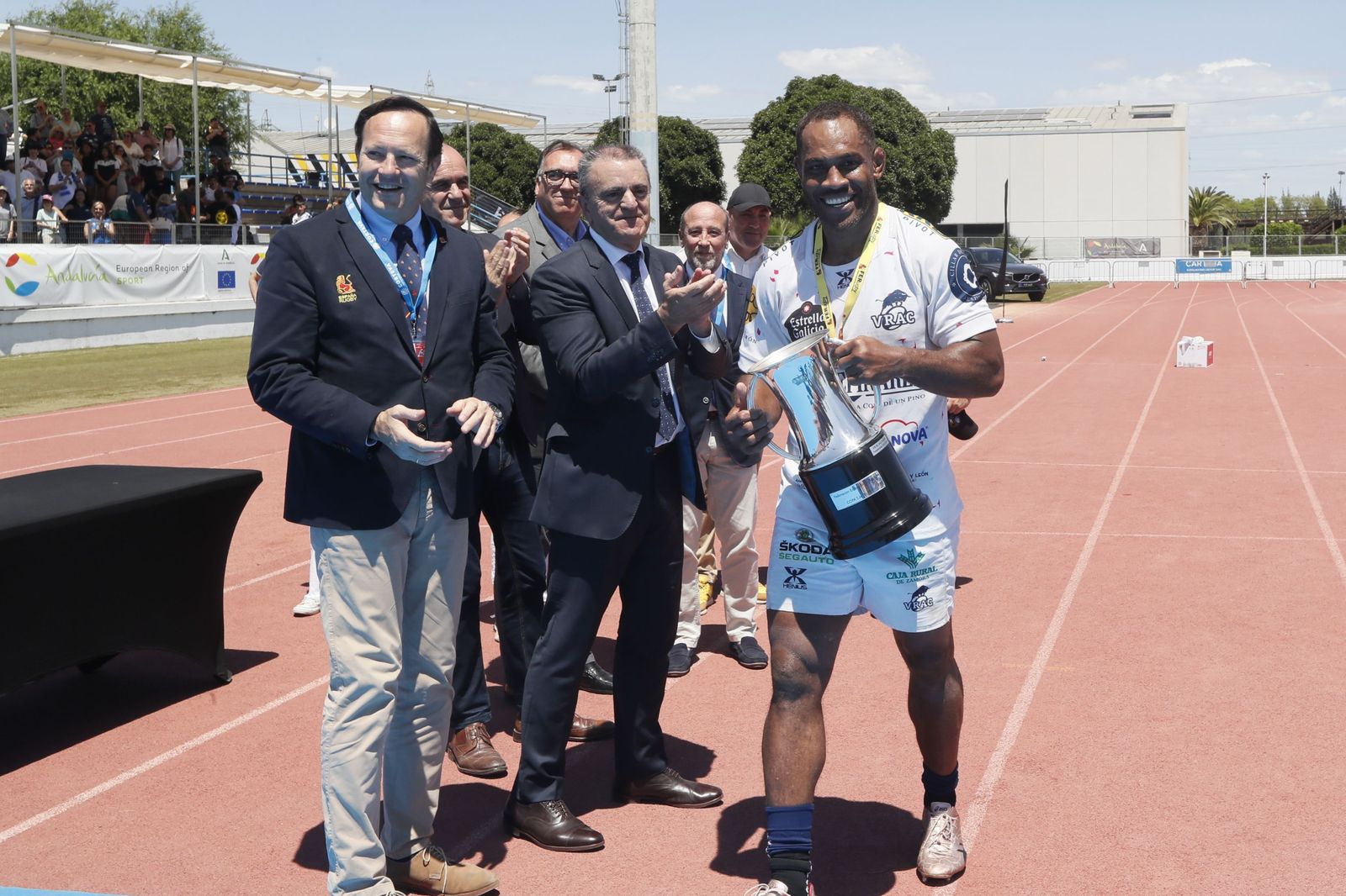 Las fotos del título de Copa de rugby del VRAC en Sevilla