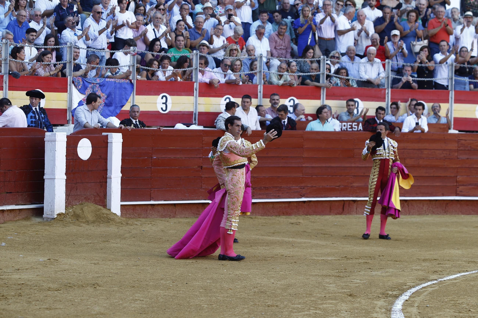 Las mejores imágenes de los toreros Fortes, Juan Ortega y David de Miranda en la Feria de Almería 2025