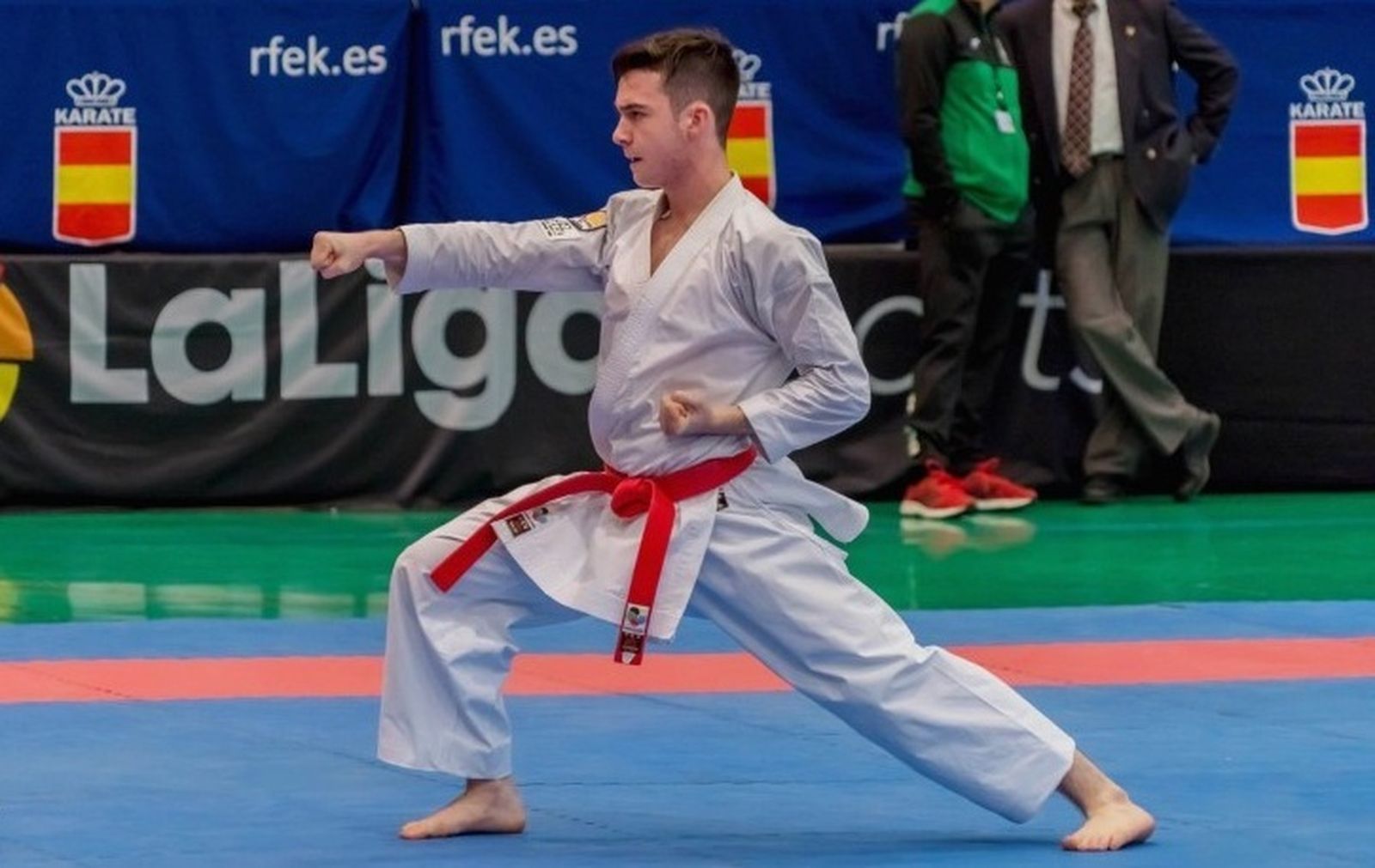 Juanmi Osuna, durante su actuación en el torneo disputado en Ávila.