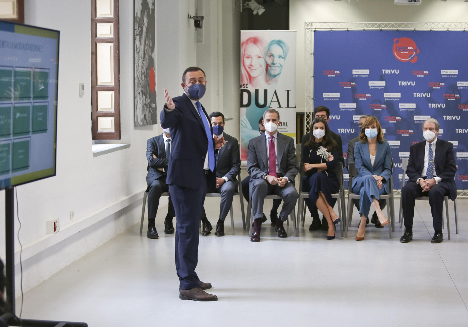 La visita de los Reyes a Málaga, en fotos