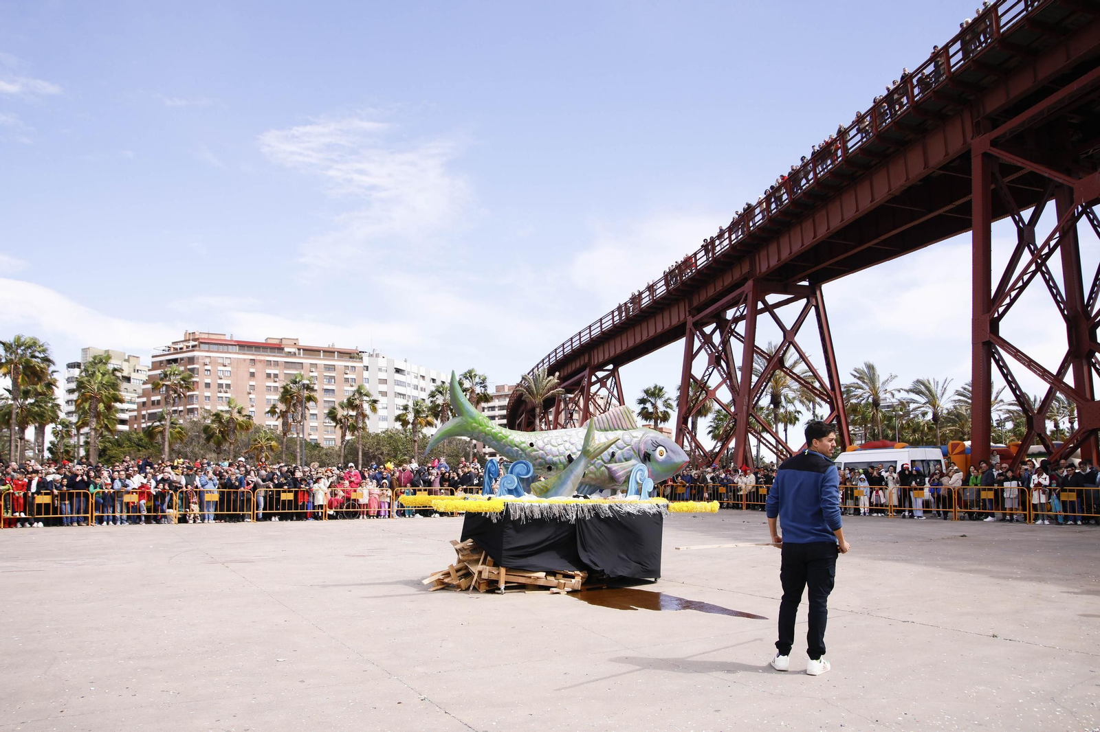 Las imágenes del entierro de la sardina en Almería