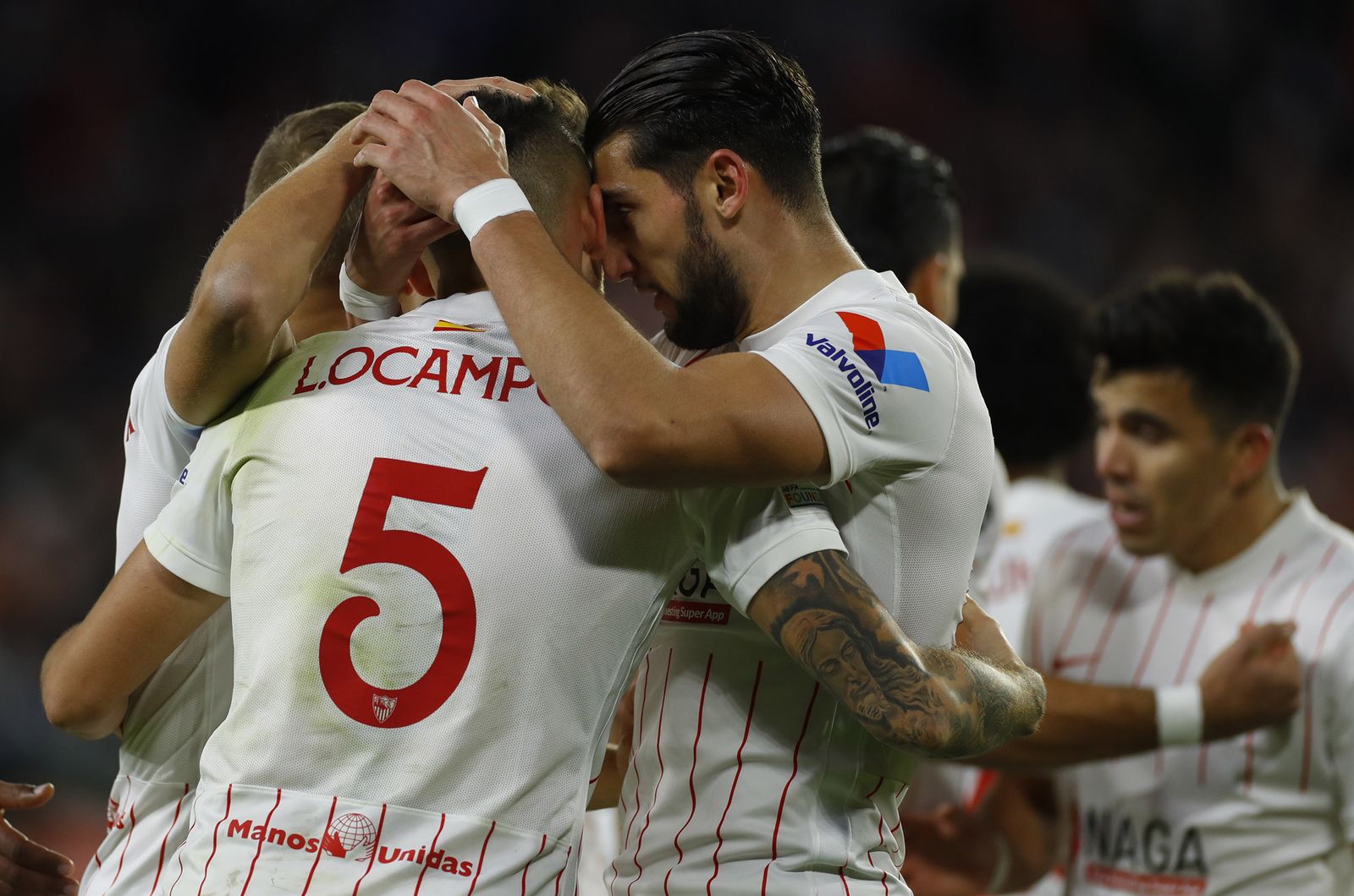 Las imágenes del Sevilla-Wolfsburgo