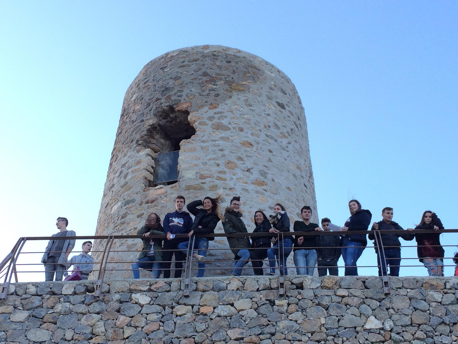 Los estudiantes europeos han visitado difrentes enclaves del Parque Natural.