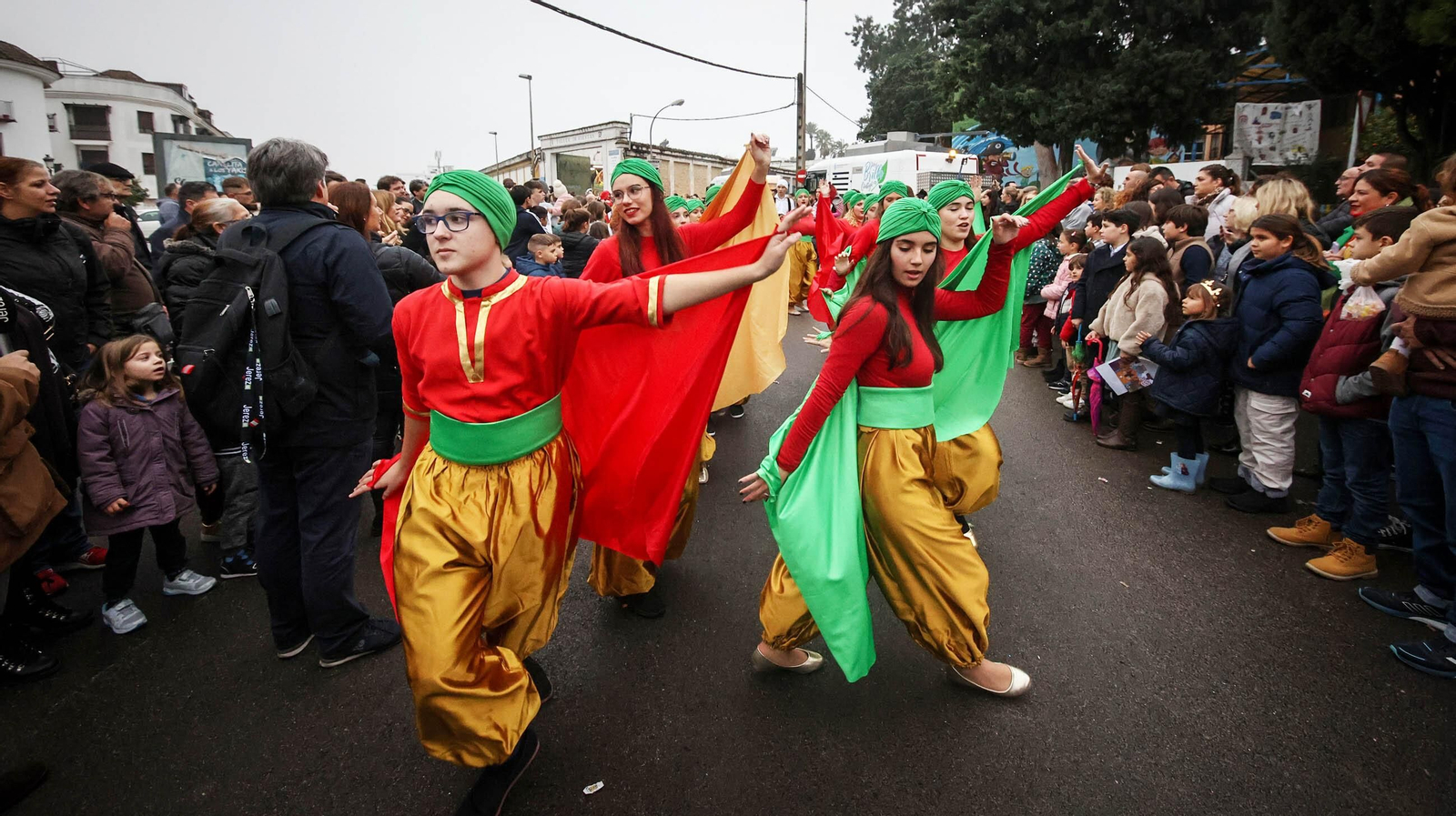 La cabalgata de la Cartera Real llega a Jerez