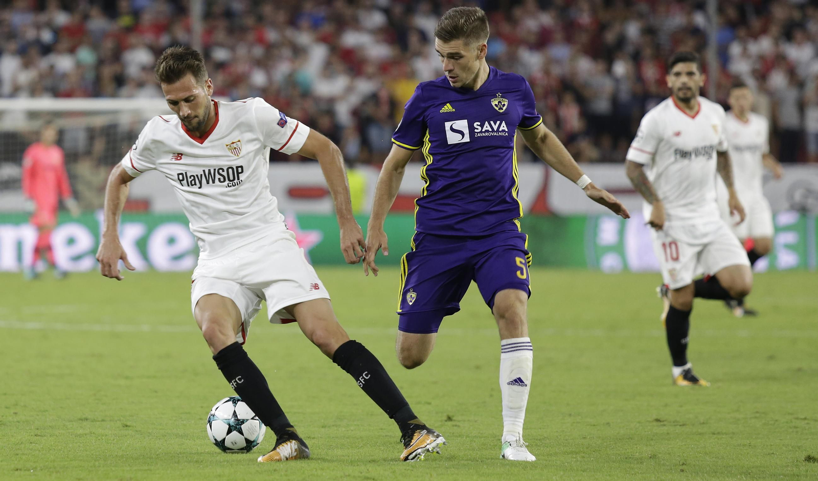 Las imágenes del Sevilla-Maribor.