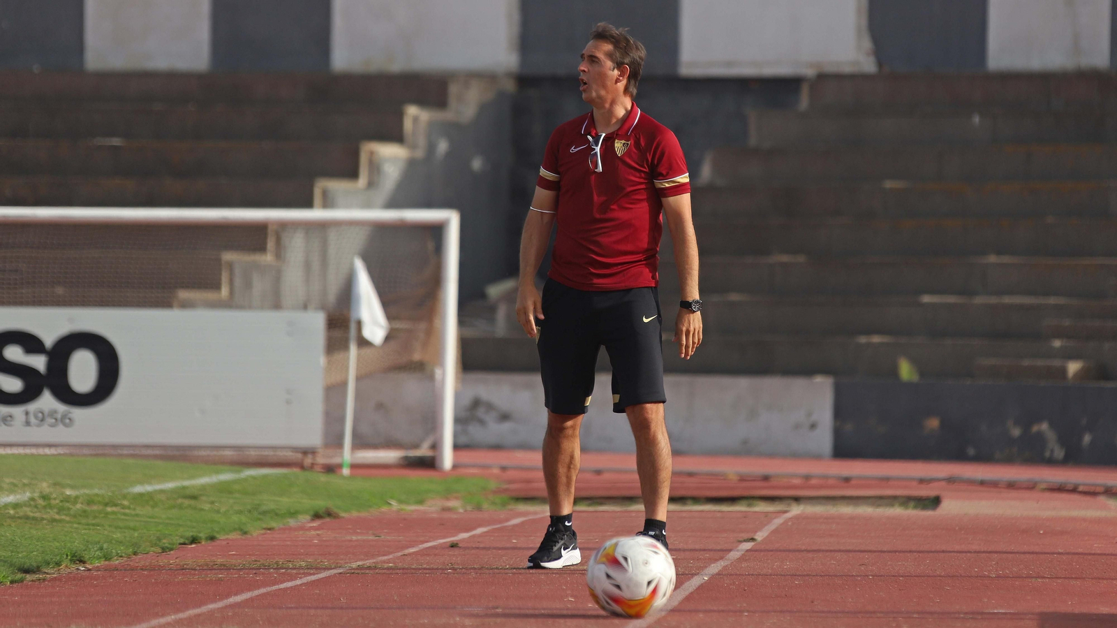 Las mejores fotos del Sevilla - Las Palmas en La Línea