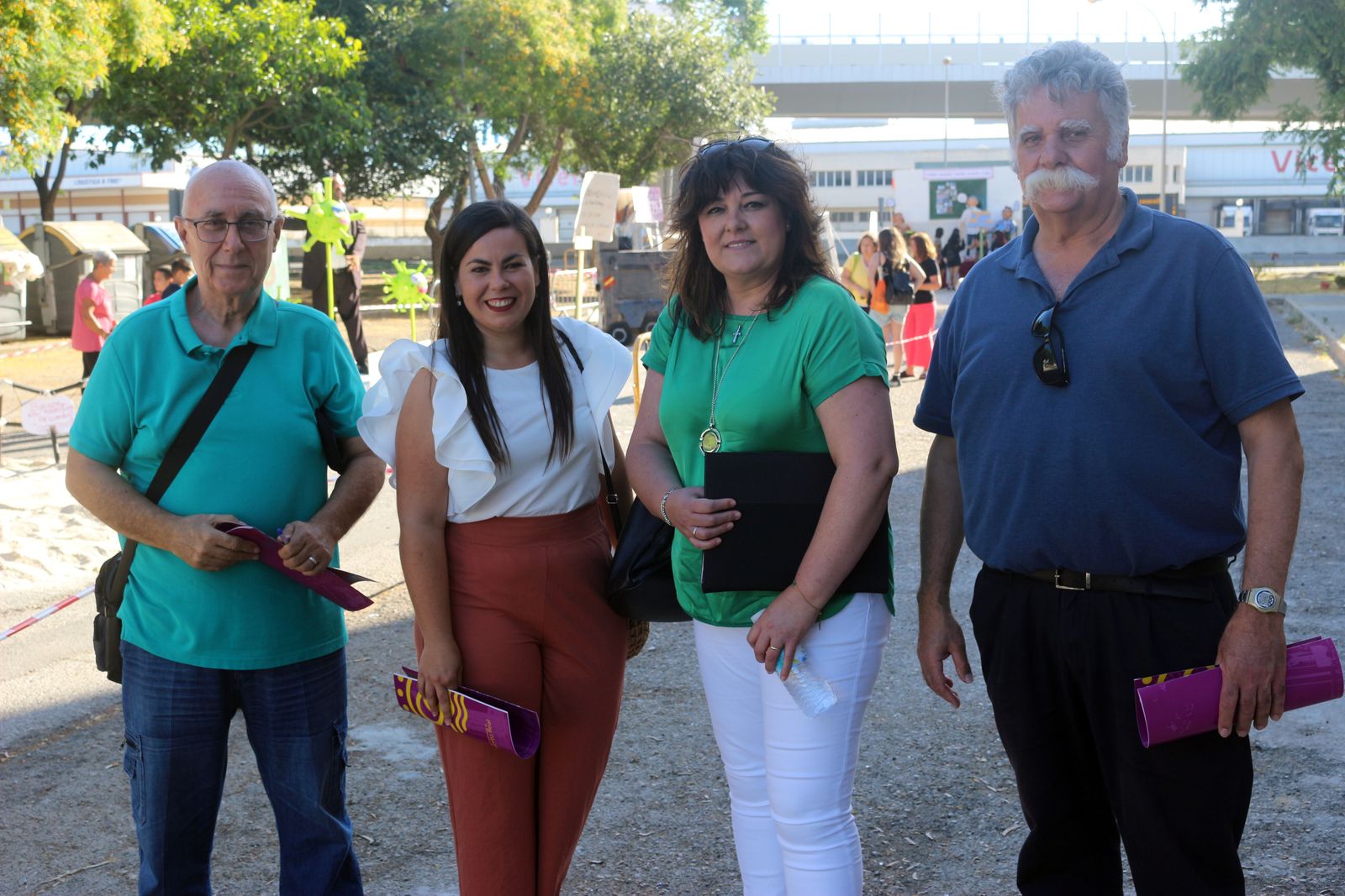 Miembros del jurado del XXXII Concurso de Juanillos de Puerto Real