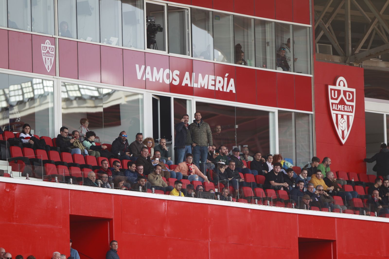 Imágenes del partido U.D. Almería-Real Sociedad