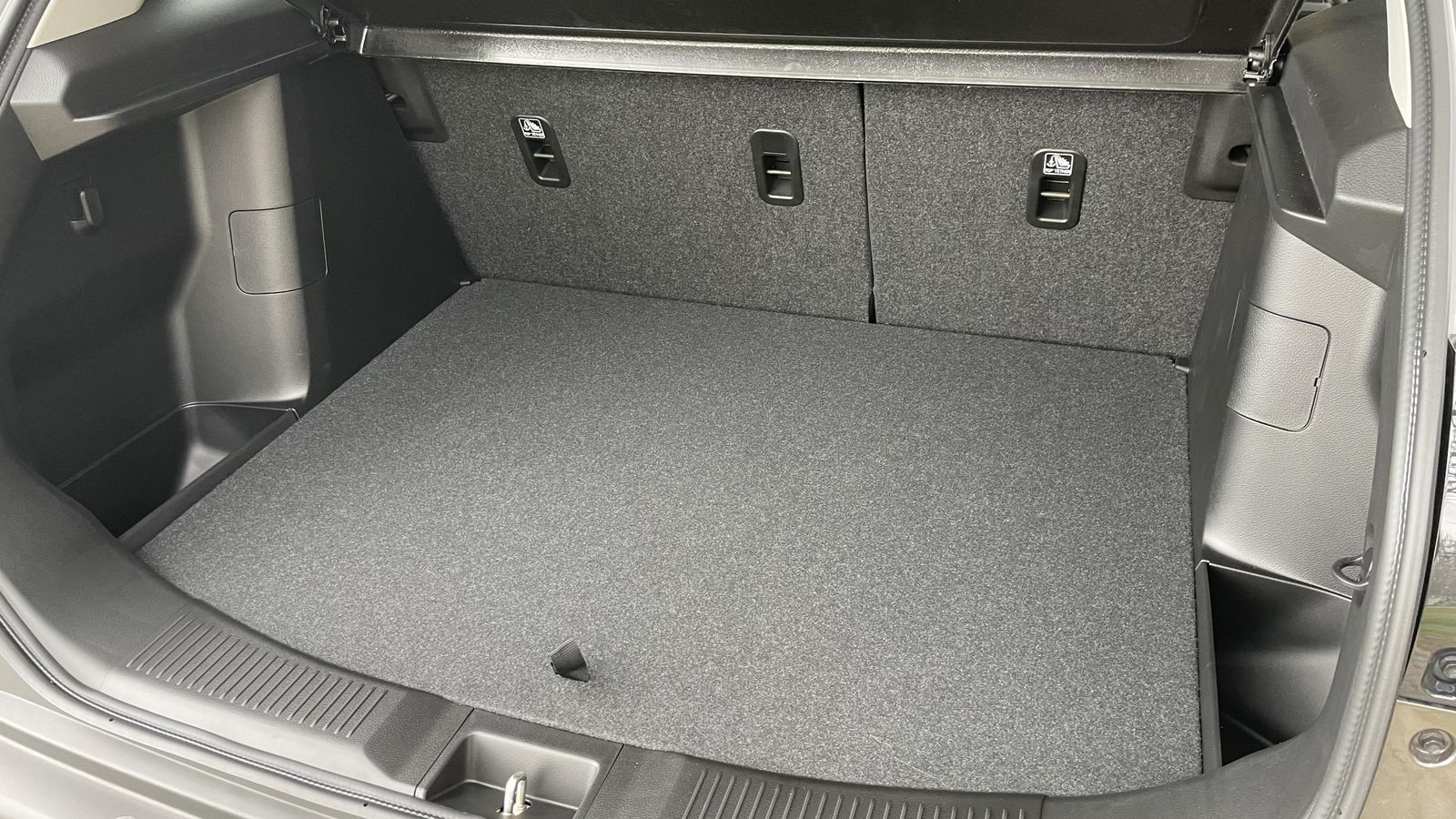 Son 430 litros los disponibles en este espacio con formas muy aprovechables.