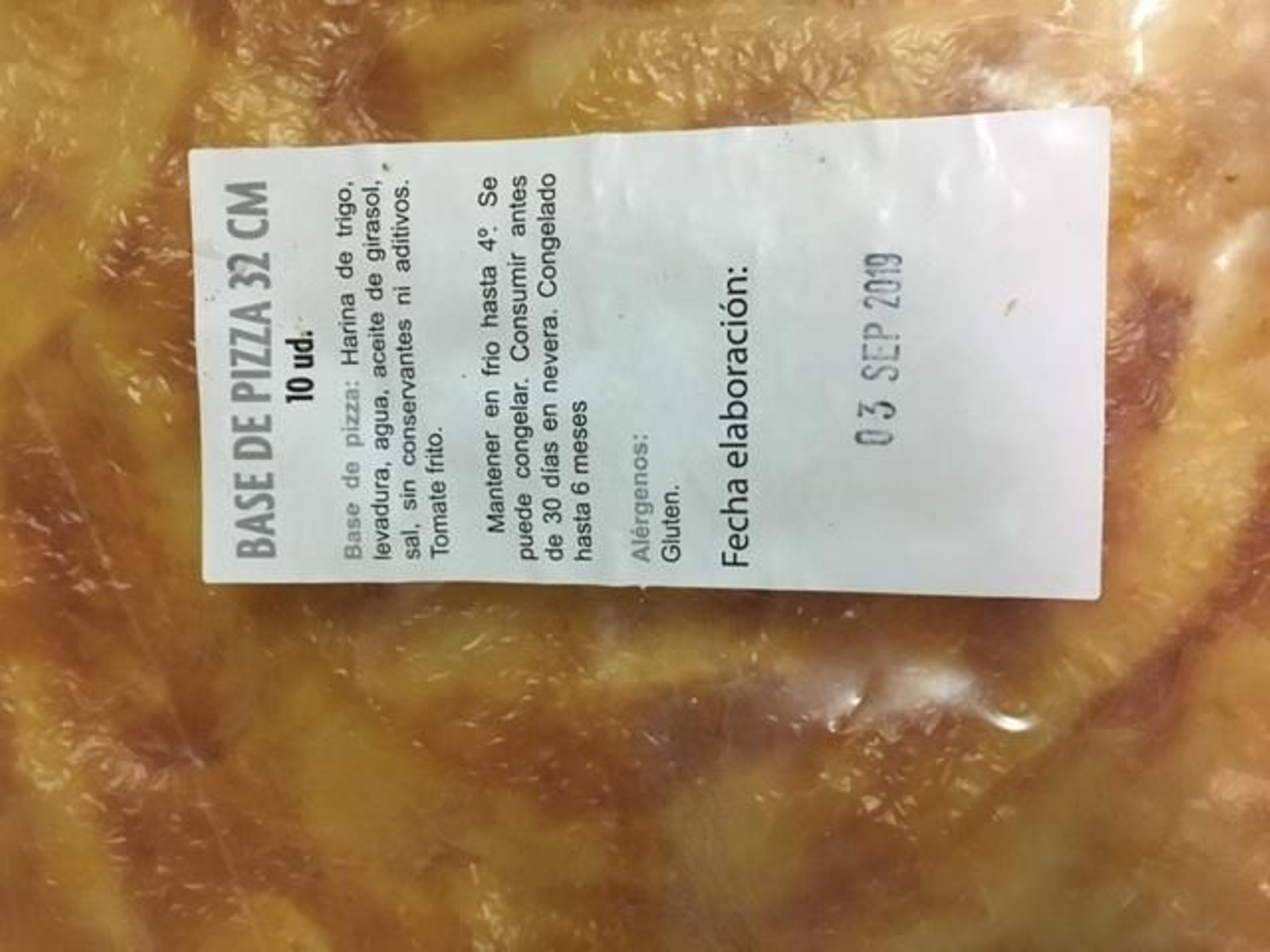 Alerta sanitaria por pizzas y bases de pizzas comercializadas a través de internet Alerta sanitaria por pizzas y bases de pizzas comercializadas a través de internet