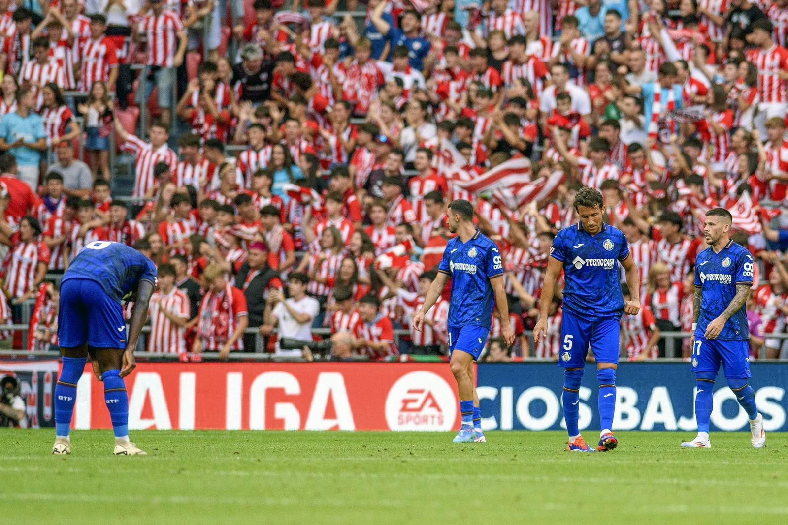 Las imágenes del Athletic - Getafe