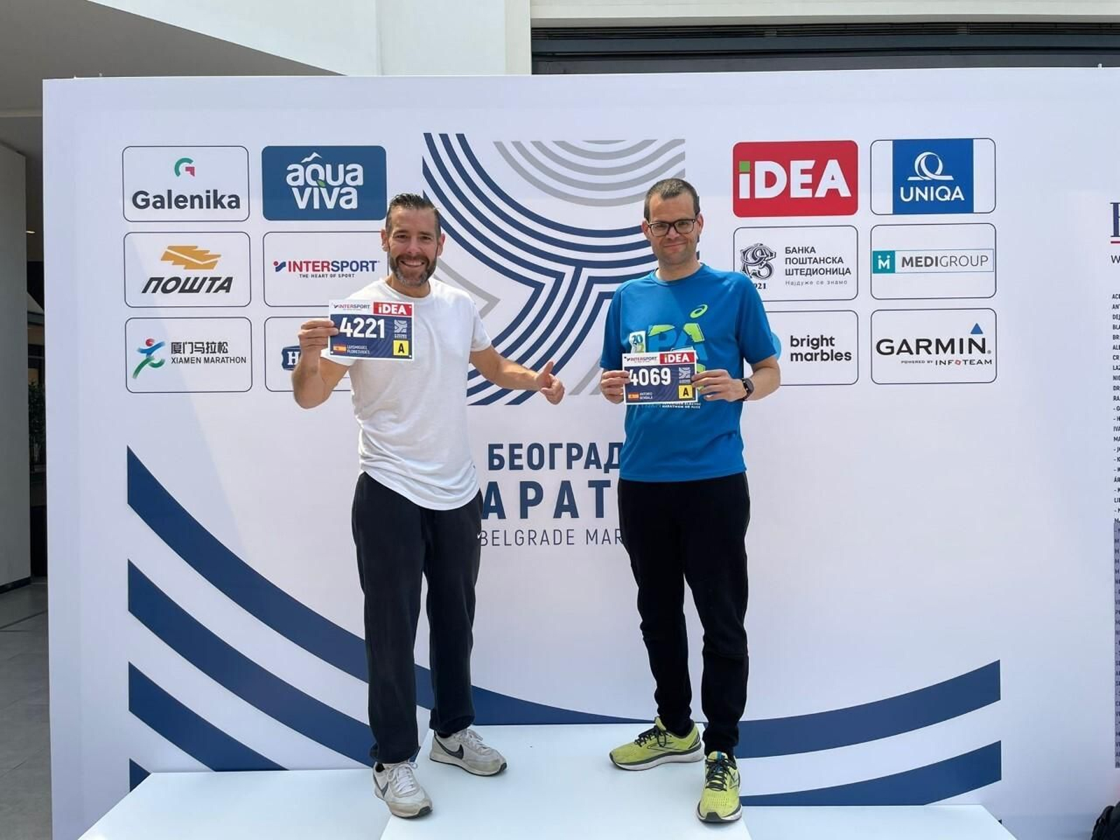 Luis Flores y Antonio Bendala se encuentran ya en Belgrado.