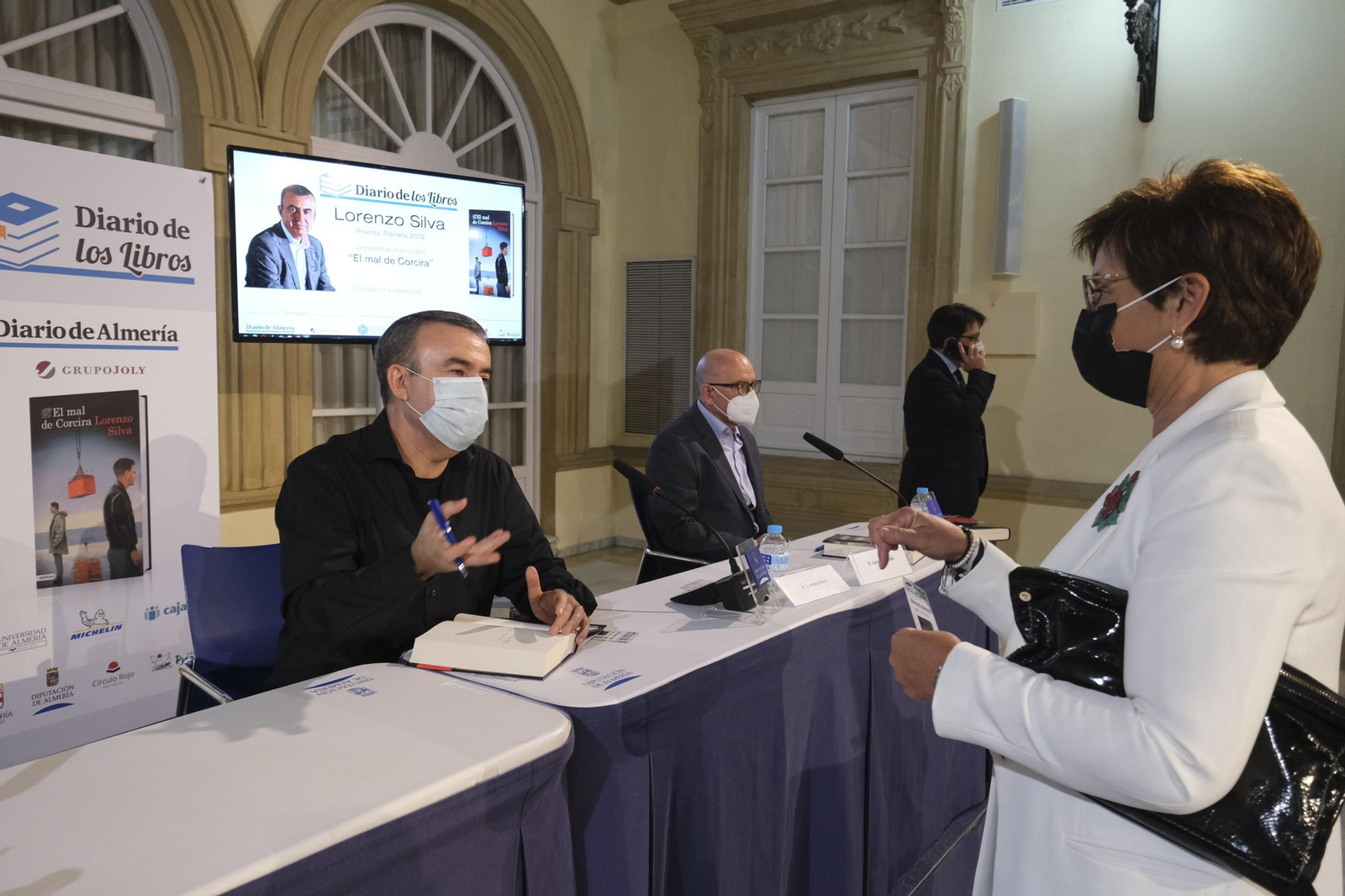 Fotogalería El Diario de los Libros. Lorenzo Silva.