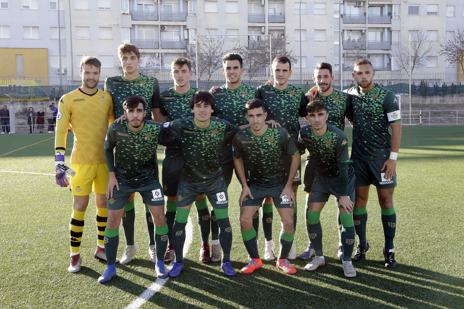 Partido entre Xerez CD y Betis Deportivo en Complejo Deportivo La Granja