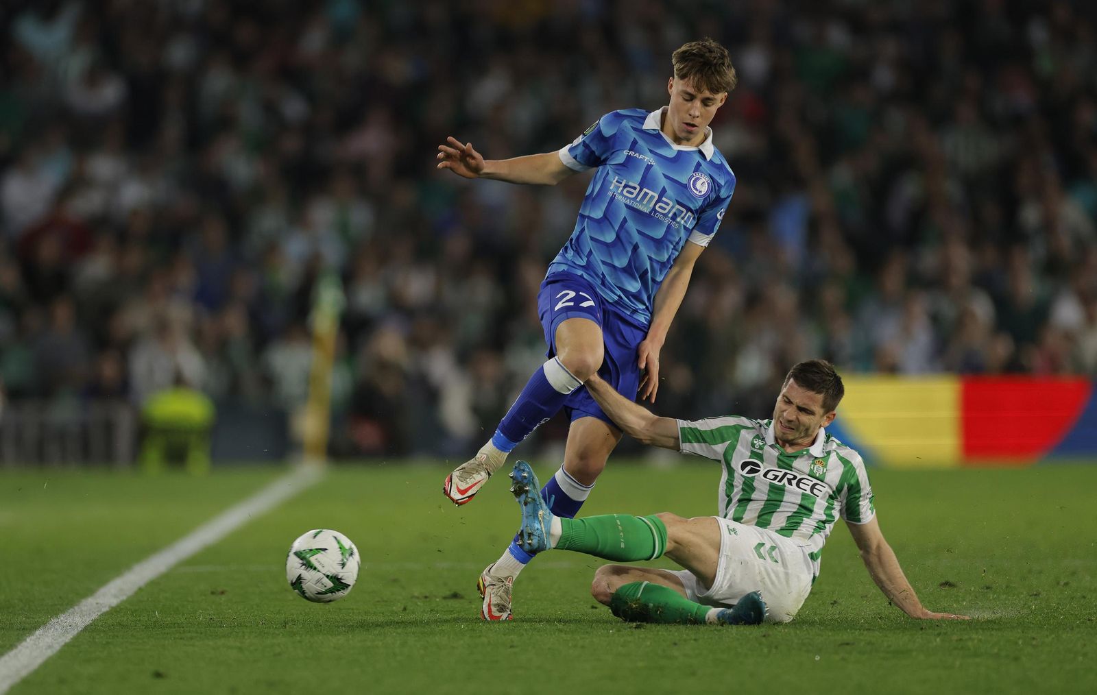 Las fotos del Betis - Gent