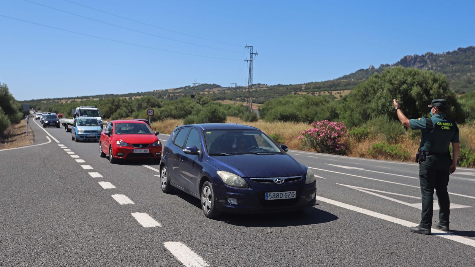 Restricciones de acceso a la playa de Bolonia